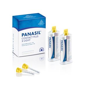 Panasil Contact plus x-light 2x50ml + 8 mixing tips